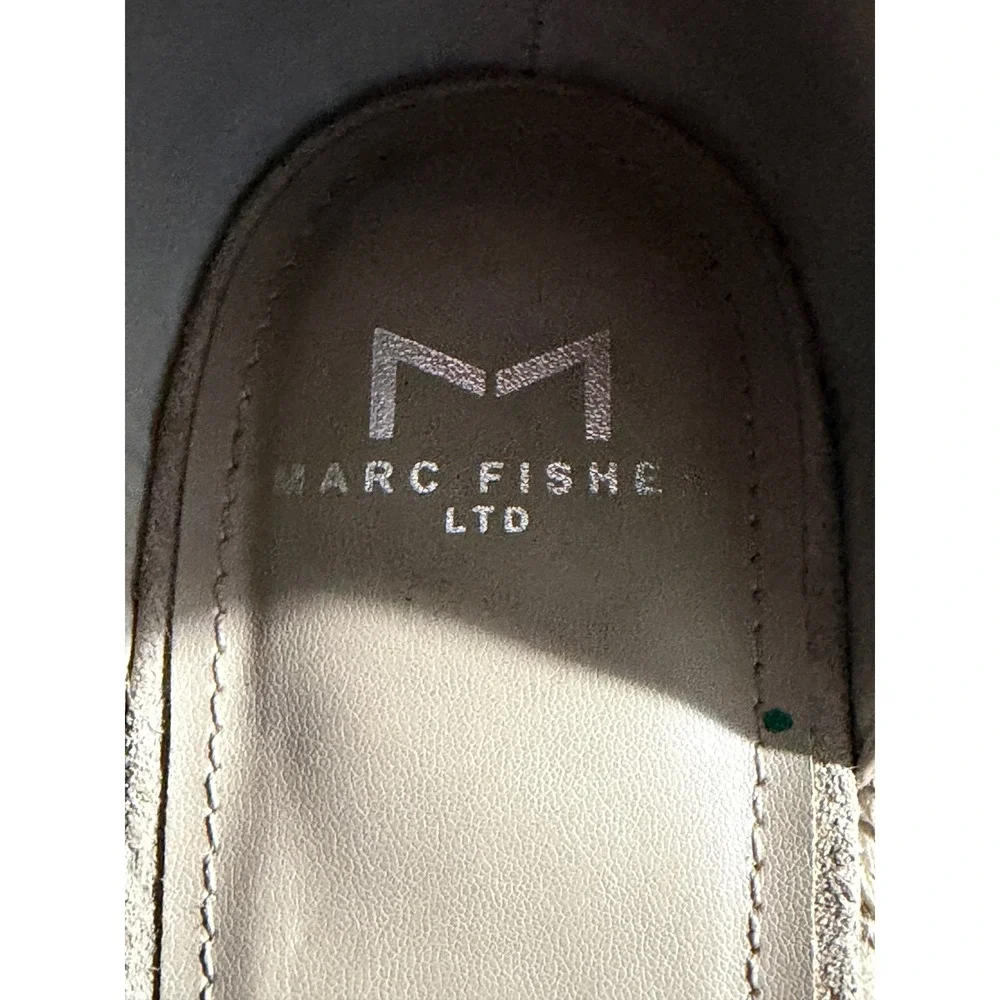Marc Fisher LTD Adalyn Espadrille Wedge Tan 10 Womens Platform Sandal